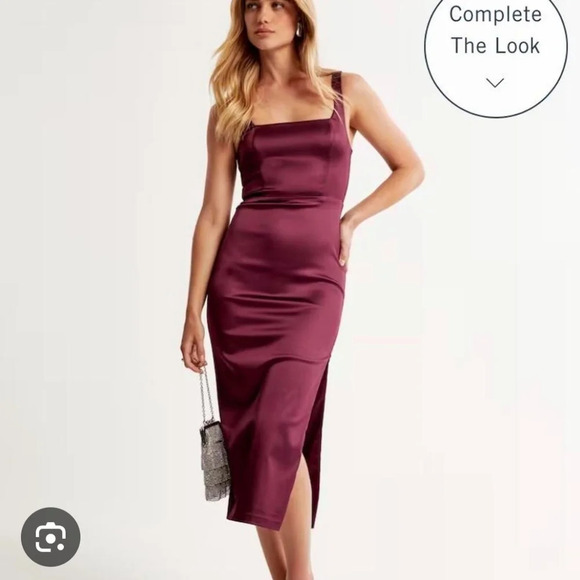 Abercrombie & Fitch Midi  Dress - Picture 1 of 5